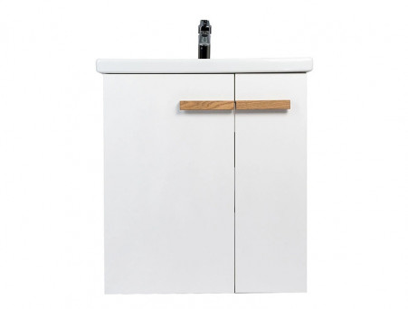 Тумба с Раковиной «Viant» Мюнхен Como 60, Подвесная, Белая, 60x67см (VMUN60COBEL-T2STP)