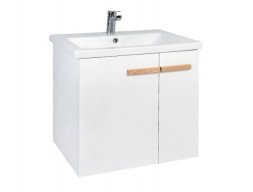 Тумба с Раковиной «Viant» Мюнхен Como 80, Подвесная, Белая, 80x67см (VMUN80COBEL-T2STP)