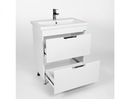 Тумба с Раковиной «Viant» Лима Como 70, Напольная, Белая, 70x85см (VLIM70CO-T2Y)