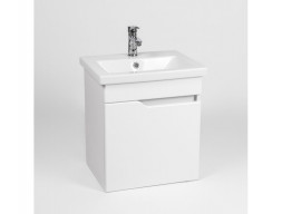 Тумба с Раковиной «Viant» Куба Como 50, Подвесная, Белая, 50x58см (VKUB50CO-T1STP)
