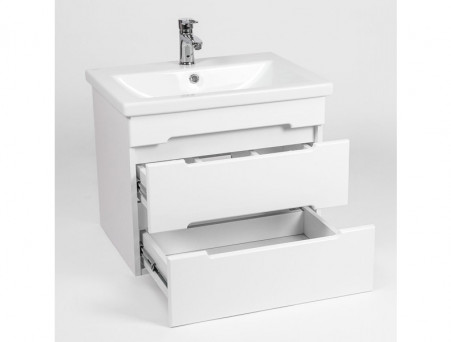 Тумба с Раковиной «Viant» Марсель Como 70, Подвесная, Белая, 70x54см (VMAR70CO-T2YP)