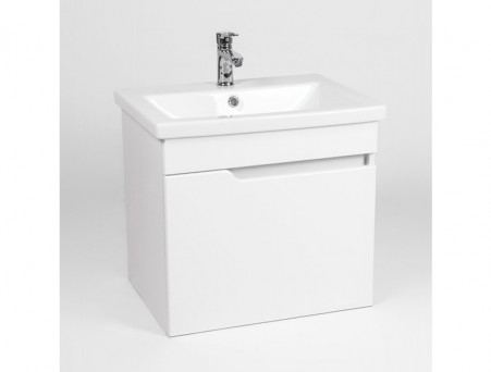 Тумба с Раковиной «Viant» Куба Como 60, Подвесная, Белая, 60x45см (VKUB60CO-T1STP)