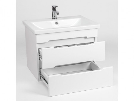 Тумба с Раковиной «Viant» Марсель Como 80, Подвесная, Белая, 80x52см (VMAR80CO-T2YP)