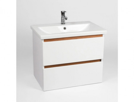 Тумба с Раковиной «Viant» Мальта Como 60, Подвесная, Белая, 60x58см (VMAL60CO-T2YP)