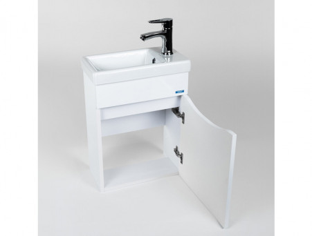 Тумба с Раковиной «Viant» Рим Como 40, Подвесная, Белая, 40x54см (VRIM40CO-T1STP)