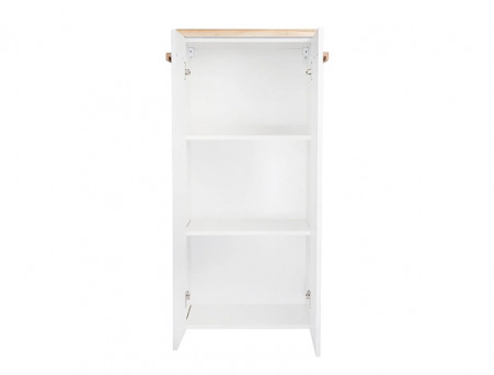 Пенал «Viant» Мюнхен, Подвесной, Белый, 51x30x110см (VMUN50BEL-PENP)