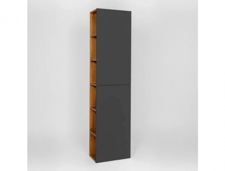 Пенал «Viant» Бостон, Подвесной, Дуб Вотан, 40x23x160см (VBOS400G-PENP)