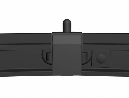 Душевое Ограждение «Comforty» Прозрачное Стекло 6мм, 195x90x90, Черный Профиль (A511)