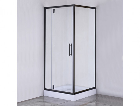 Душевое Ограждение «Comforty» Прозрачное Стекло, с Поддоном, 200x90x90, Белый (30BT)