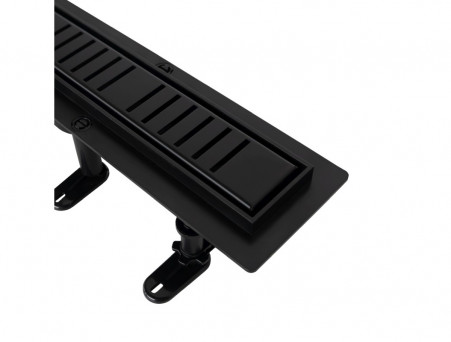 Душевой Лоток «Comforty» Пластиковый с Решеткой, 500мм, Черный (CF6ADB50)