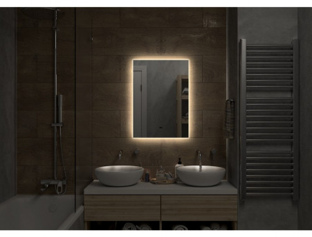 Зеркало «Comforty» Адонис-45, LED Подсветка, 45x70x3см (00-00013778CF)