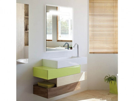 Зеркало «Comforty» Виола-60, Светодиодная Лента, 60x75x3см (00-00005257CF)