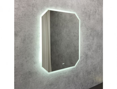 Зеркало «Comforty» Колеус-65, Светодиодная Подсветка, 65x80x3см (00-00005259CF)