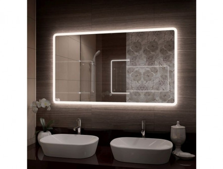 Зеркало «Comforty» Лотос-120, LED Подсветка, 120x70x4см (00-00013494CF)