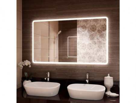 Зеркало «Comforty» Лотос-120, LED Подсветка, 120x70x4см (00-00013494CF)
