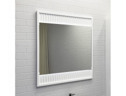 Зеркало «Comforty» Марсель-75, 75x80x2,5см, Белое (00-00012269CF)