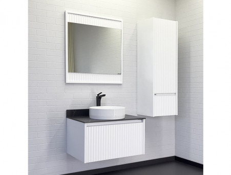 Зеркало «Comforty» Марсель-75, 75x80x2,5см, Белое (00-00012269CF)