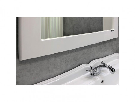 Зеркало «Comforty» Монако-80, 80x90x2см, Белое (00003129893CF)