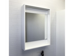 Зеркало-Короб «Comforty» Марсель-60, 60x80x12см, Белый (00-00001278CF)