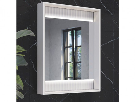 Зеркало-Короб «Comforty» Марсель-60, 60x80x12см, Белый (00-00001278CF)