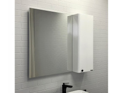 Зеркало-Шкаф «Comforty» Амстердам-95, 95x80x17см, Белый (00004143986CF)