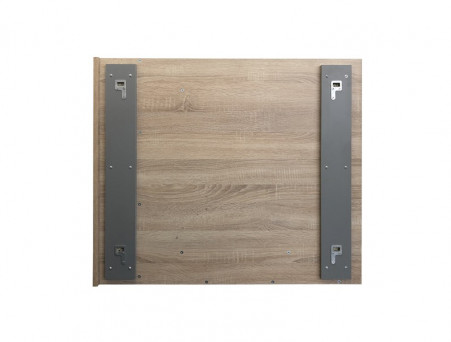 Зеркало-Шкаф «Comforty» Варна-90, 90x80x15см, Дуб Сонома (00-00009918CF)