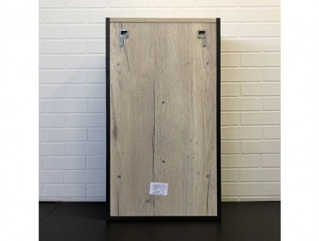 Зеркало-Шкаф «Comforty» Вена-45, 45x80x15см, Дуб Дымчатый (00-00006652CF)