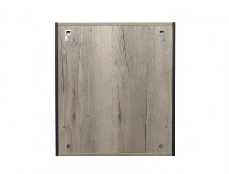 Зеркало-Шкаф «Comforty» Вена-70, 70x80x15см, Дуб Дымчатый (00-00009272CF)