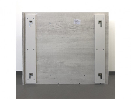 Зеркало-Шкаф «Comforty» Верона-90, 90x80x15см, Дуб Белый (00004136714CF)