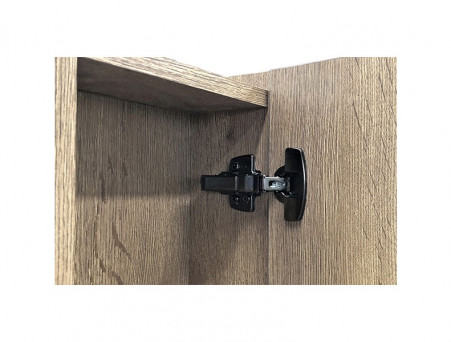 Зеркало-Шкаф «Comforty» Кёльн-75, 73x80x14см, Дуб Темный (00004149061CF)
