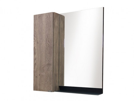 Зеркало-Шкаф «Comforty» Кёльн-75, 73x80x14см, Дуб Темный (00004149061CF)