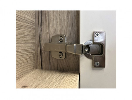 Зеркало-Шкаф «Comforty» Клеон-90, 88x80x13,5см, Дуб Дымчатый (00-00004756CF)