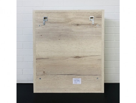 Зеркало-Шкаф «Comforty» Марио-60, 59,5x70x14см, Дуб Дымчатый (00-00005201CF)