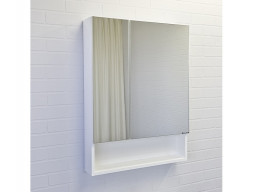 Зеркало-Шкаф «Comforty» Никосия-60, 60x80x13,5см, Белый (00-00011199CF)