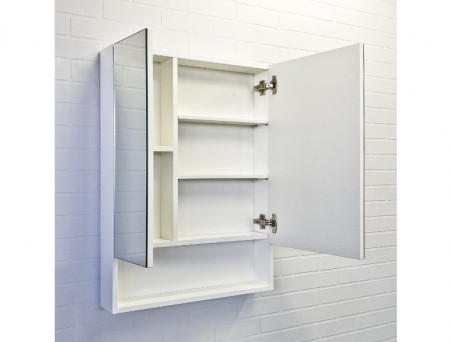 Зеркало-Шкаф «Comforty» Никосия-60, 60x80x13,5см, Белый (00-00011199CF)