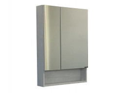 Зеркало-Шкаф «Comforty» Никосия-60, 60x80x13,5см, Дуб Белый (00004138878CF)