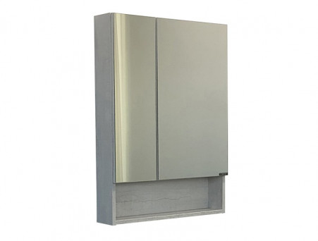 Зеркало-Шкаф «Comforty» Никосия-60, 60x80x13,5см, Дуб Белый (00004138878CF)