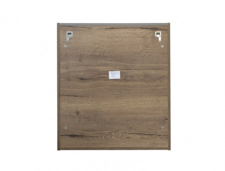 Зеркало-Шкаф «Comforty» Никосия-70, 70x80x13,5см, Дуб Темный (00-00008851CF)