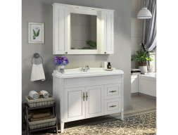 Зеркало-Шкаф «Comforty» Палермо-120, 119x86x15см, Белый (00004142365CF)