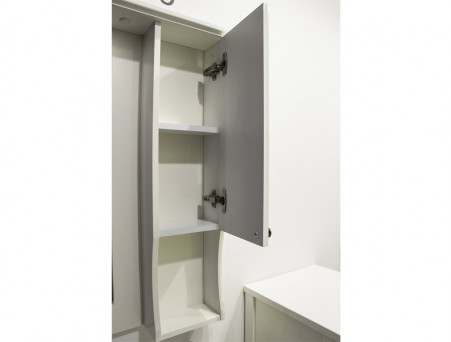 Зеркало-Шкаф «Comforty» Палермо-90, 89x86x15см, Слоновая Кость (00004137098CF)