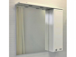 Зеркало-Шкаф «Comforty» Сочи-85, 84x82x15,5см, Белый (00003132119CF)