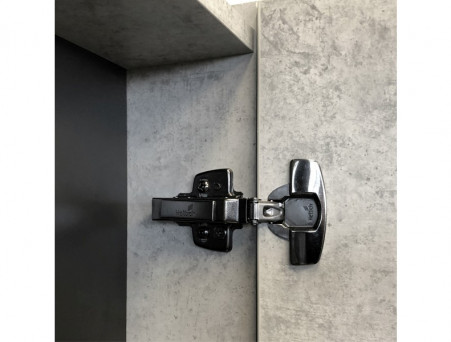 Зеркало-Шкаф «Comforty» Франкфурт-60, 60x80x14,5см, Бетон Светлый (00-00004331CF)