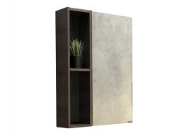 Зеркало-Шкаф «Comforty» Франкфурт-60, 60x80x14,5см, Дуб Шоколадный (00004150528CF)