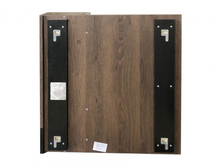 Зеркало-Шкаф «Comforty» Франкфурт-75, 73x80x16см, Дуб Шоколадно-Коричневый (00004151044CF)