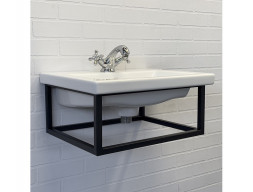 Консоль «Comforty» COMO 50 с Раковиной, 50,5x23x40,5см, Черный Муар (00-00013448CF)