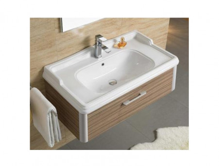 Раковина «Comforty» 100x25,5x49см, Белая (3310)