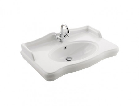 Раковина «Comforty» Классический Стиль, 90x31x55,5см, Белая (28188)