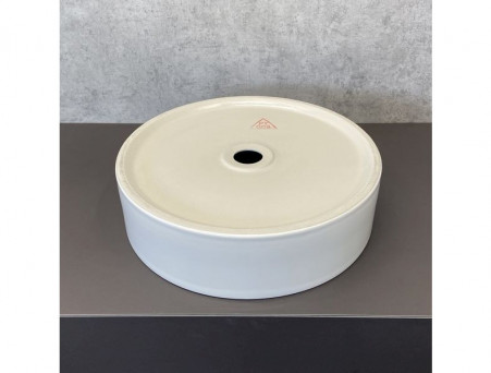 Раковина «Comforty» Накладная, 39,4x11,5x39,4см, Белый Глянец (9110)