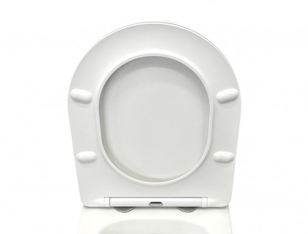 Сиденье для Унитаза «Comforty» для 105MW, Микролифт, Тонкое, Белый Матовый (00-00011542CF)
