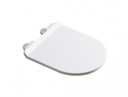 Сиденье для Унитаза «Comforty» с Микролифтом, Тонкое, 5x37x45,5, Белое (CF4090)